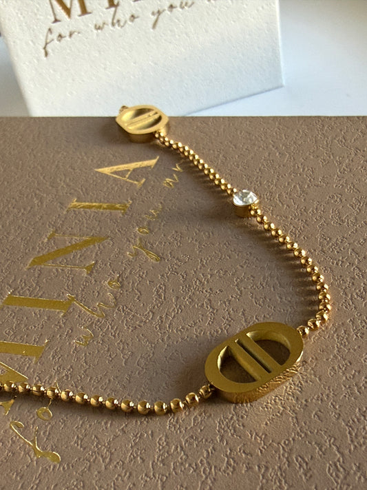 LENI – Necklace, Gold Plated