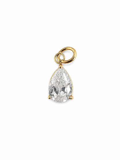 Zirkon Tropfen Charm