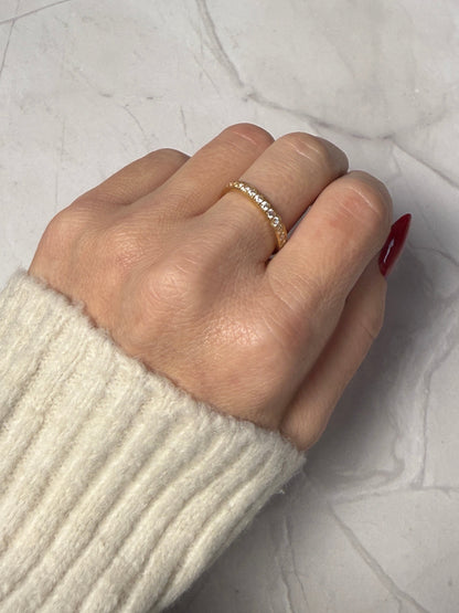 LOUISA – Cubic Zirconia Ring – Gold-Plated