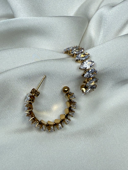 Boucles d'oreilles GROOVE HOOPS