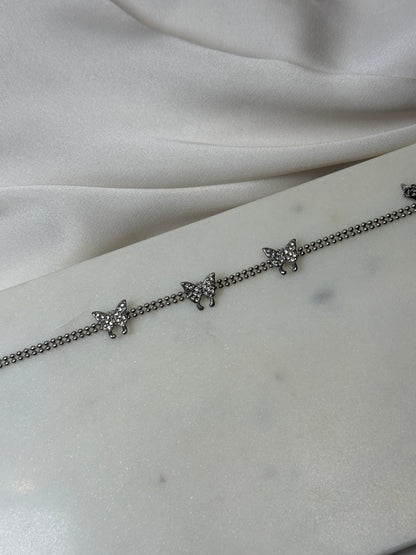 Armband PAPILLON SLV