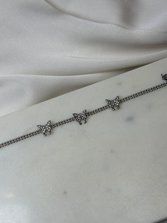 Armband PAPILLON SLV