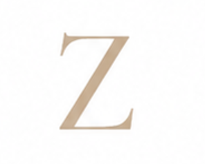 Zirconia Letter Z Charm