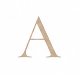 Zirconia Letter A Charm