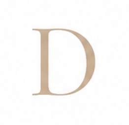 Zirconia Letter D Charm