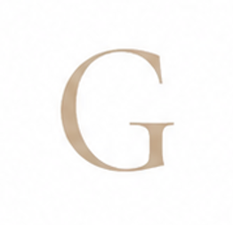 Zirconia Letter G Charm