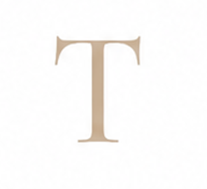 Zirconia Letter T Charm