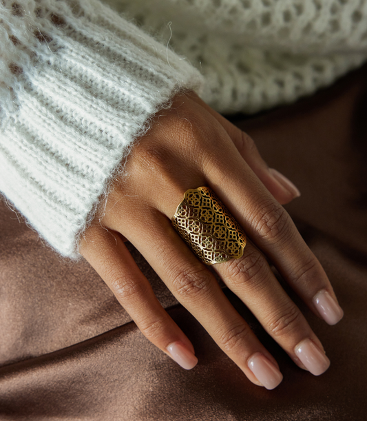 Boho Lace Ring