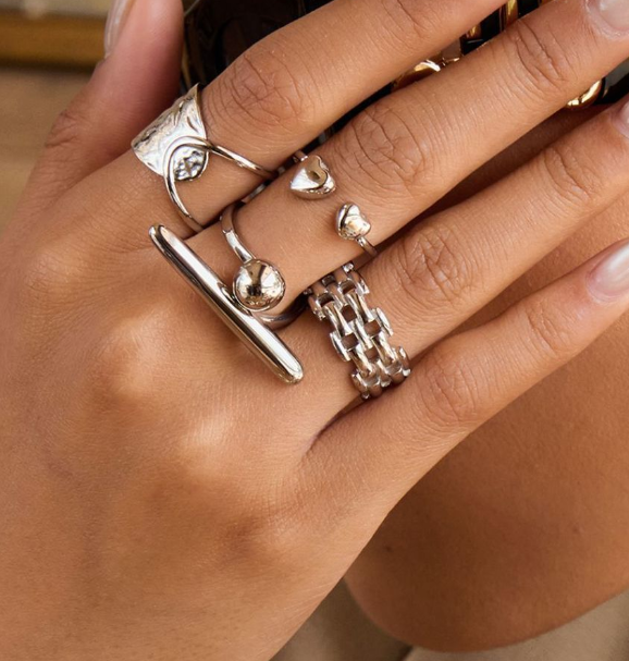 Bond Ring Silber