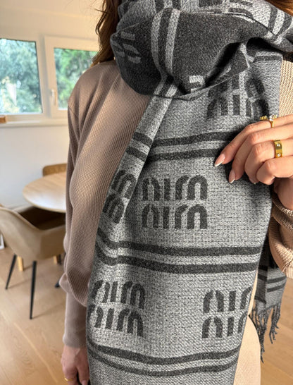Schal MOCHA GREY