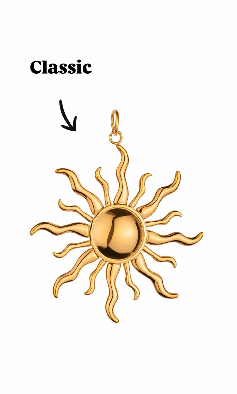 SUN CHARM NECKLACE – Choose Your Sun
